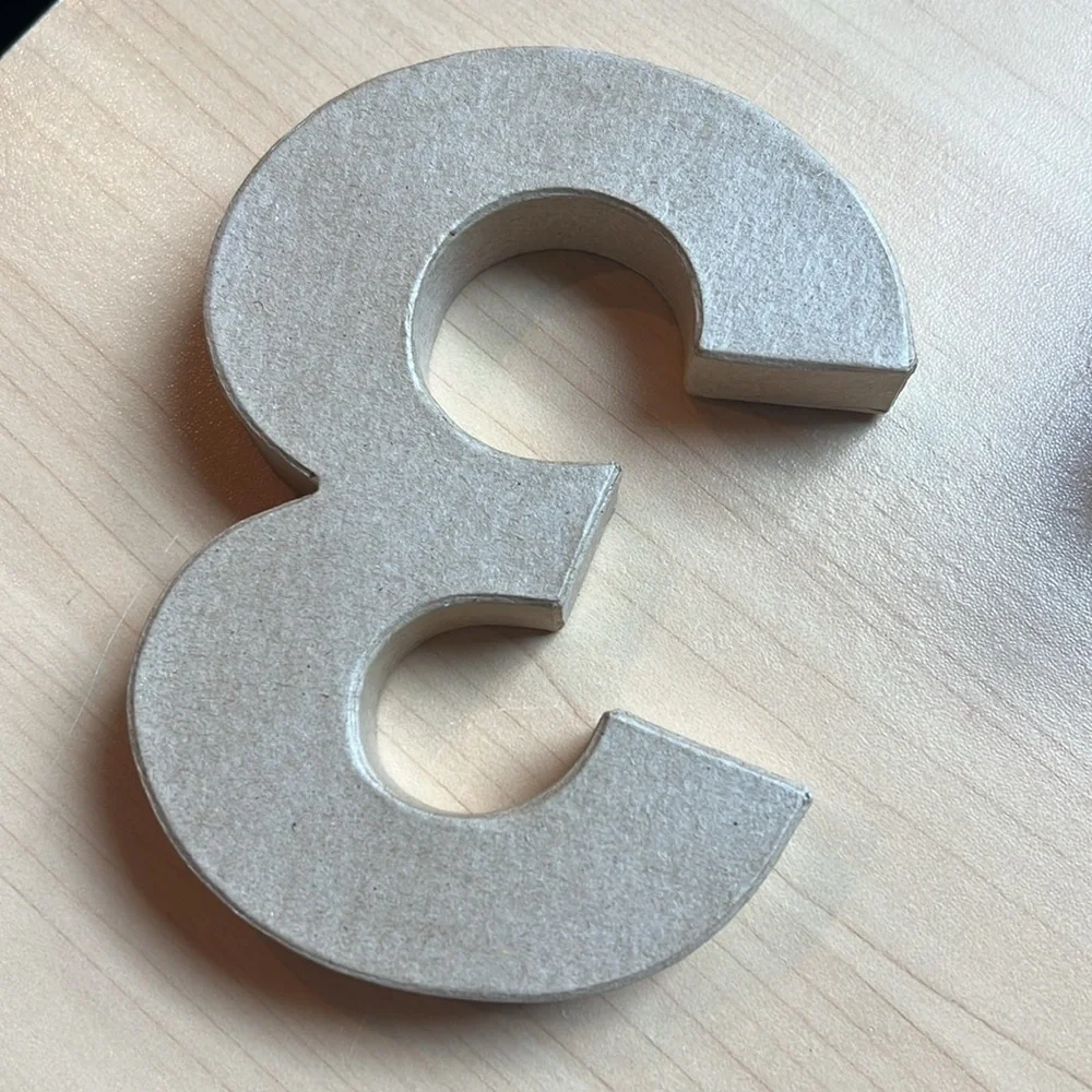 Decorative Number 3 Cardboard Charcuterie Gift Box